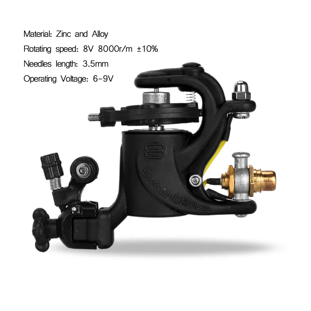 Мульти-функциональный двигатель тату микроблейдинг машина черный летящей птицы для боди-арта долговременного тату макияжа Красота устройства расходные материалы