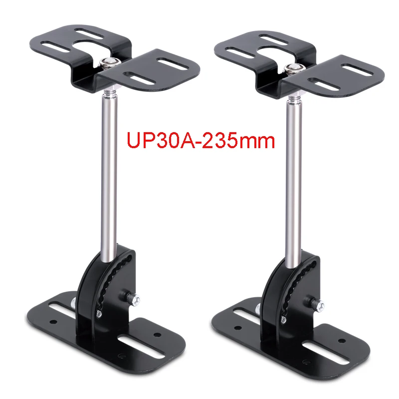 Us 18 39 12 Off 1 Pair 2pieces Up30a 235mm Ceiling Mount Speaker Bracket Full Motion Surrond Speaker Holder Stands Hanger Load 30kgs 66lbs In Tv