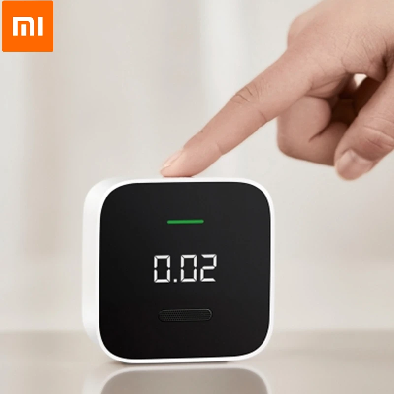 

Xiaomi Youpin Formaldehyde Detector Monitor Sensor Sensitive Health Gas Detection Bluetooth LED Display Consumption Detection