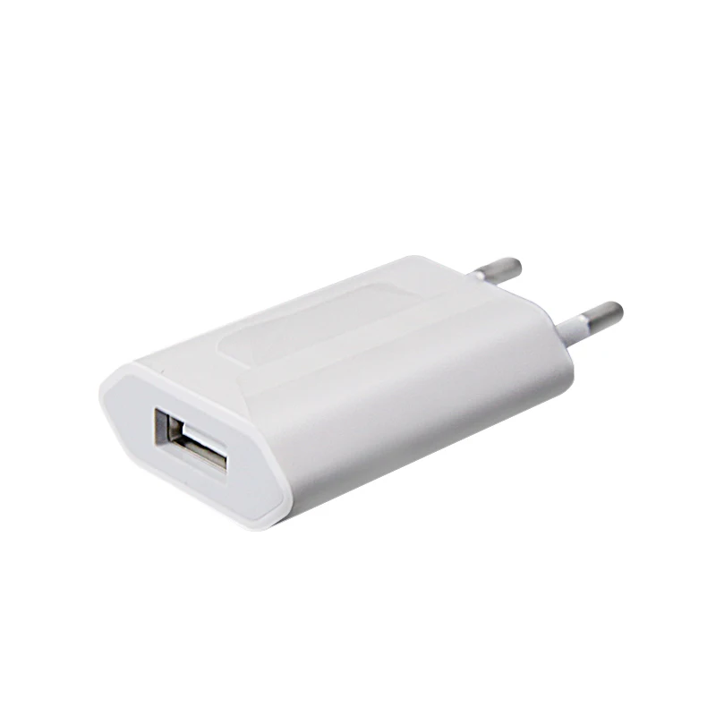 Apple ЕС плюс USB Адаптеры питания a1400 Европа Travel Adapter стены Зарядное устройство для iPad, iPhone SE/5/6/6 s/7, Android-смартфон