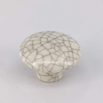 

Dia 38mm Crackle Cupboard Knobs Ceramic Cabinet Handle Wardrobe Handles Pulls Knobs Dresser Drawer Handles