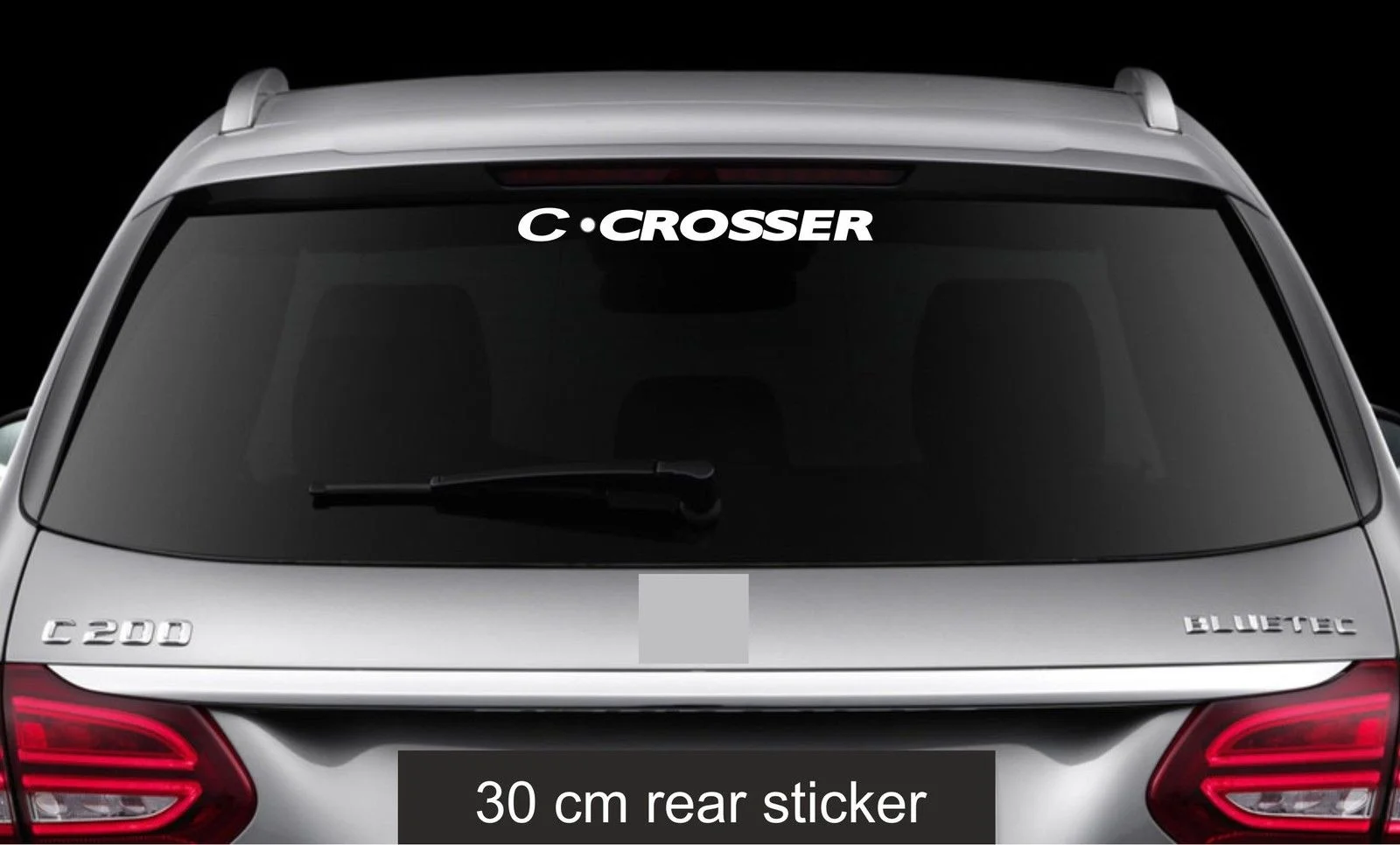 Для заднего стекла наклейки подходит Citroen C Crosser Наклейка эмблемы автомобилей