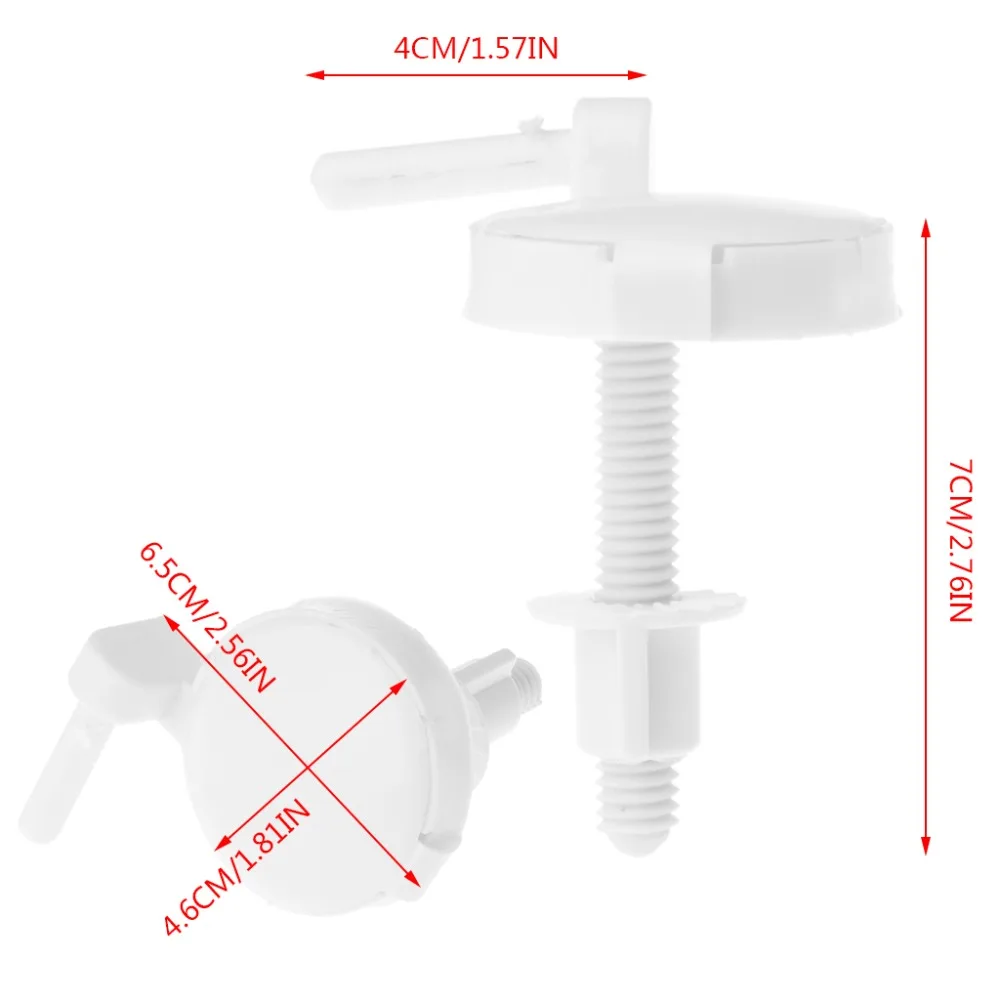 2 шт пластиковые винты для сиденья унитаза Крепления подходят для сидений унитаза петли ремонтные инструменты
