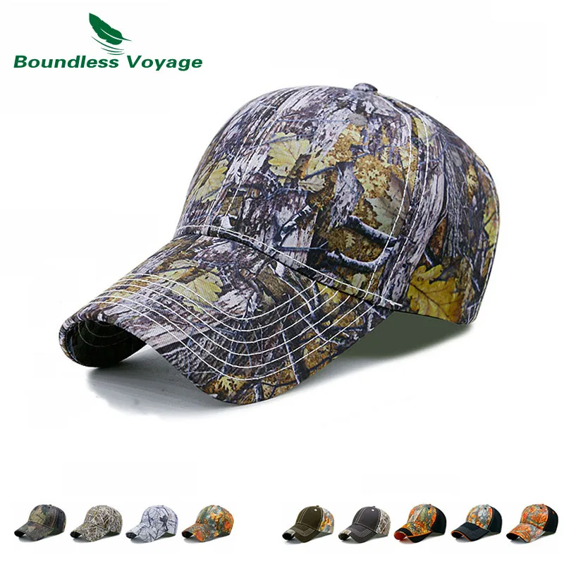 

Boundless Voyage Sports Running Hat Cap Unisex Military Camo Cap Casquette Outdoor BVH08