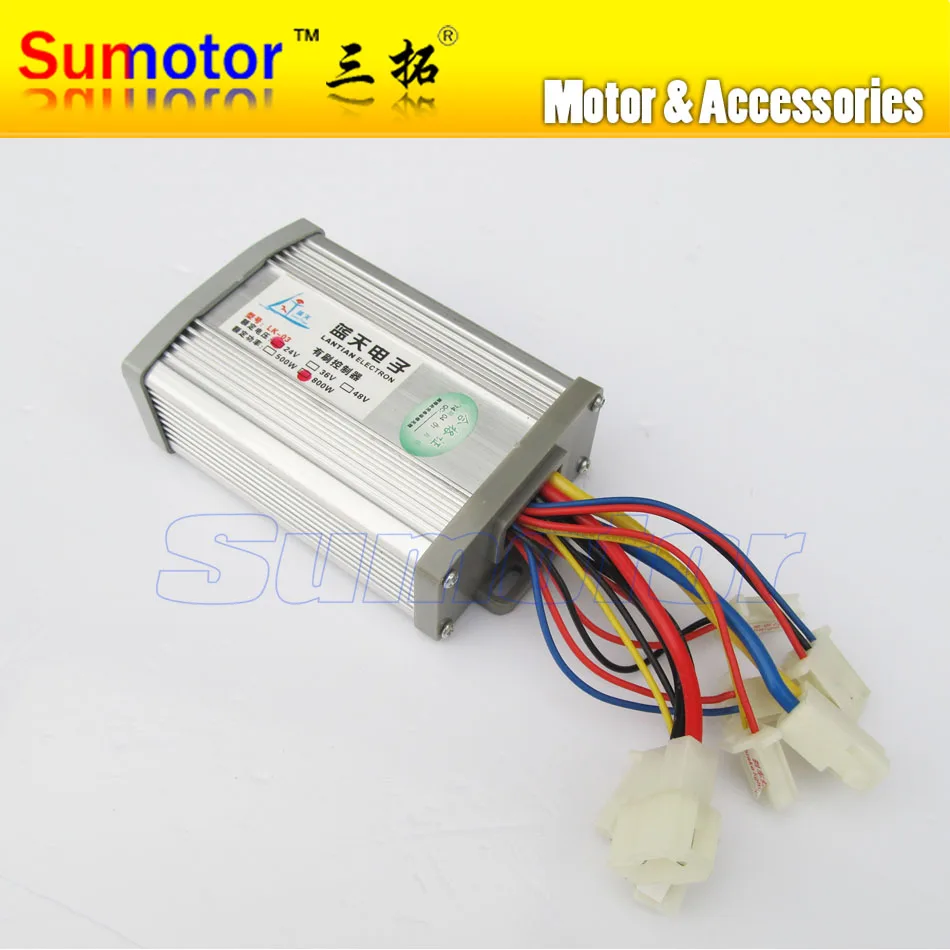  24V 800W brush speed controller for motor electric bicycle without handle electric bike controller 