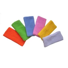 Унисекс хлопковый Браслет спортивный напульсник нарукавная повязка баскетбольный теннисный зал поддержка запястья теннисный зал защита для йоги 10-12-15 см