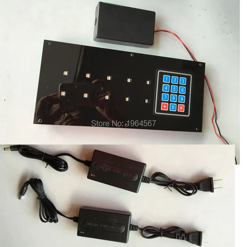 blue panel props