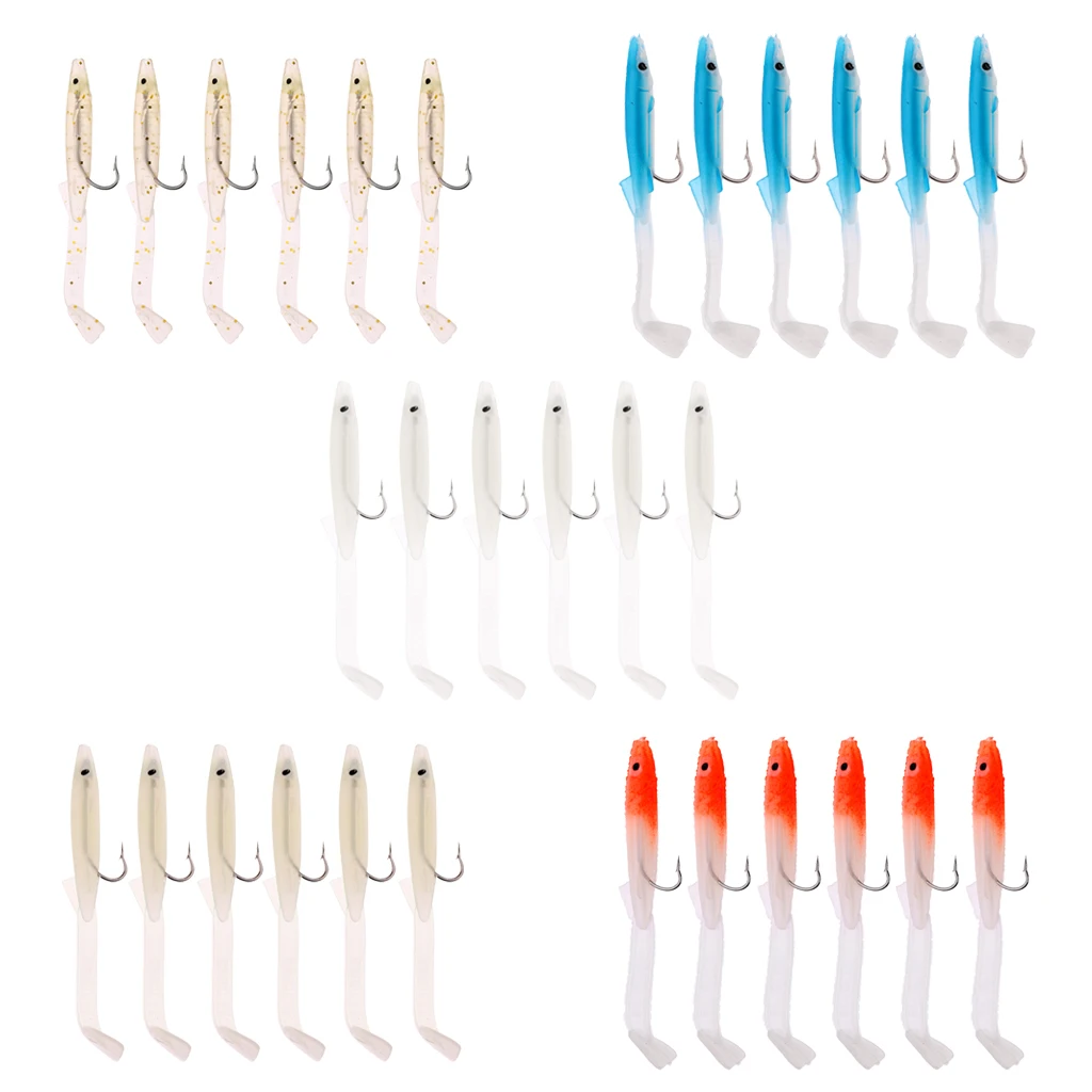 Silica Gel Artificial Soft Fishing Lure Bait Eel Fishing Lure Bait with stainless steel Fishing Lure Hook Fishing Tackle Silica Gel Artificial Soft Fishing Lure Bait Eel Fishing Lure Bait with stainless steel Fishing Lure Hook Fishing Tackle