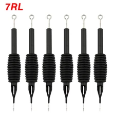 OPHIR 6 шт/лот 7RL стерильные одноразовые колпачки для татуажа иглы наконечники и трубки 3/4 Grip_TA110(7RL)-6x