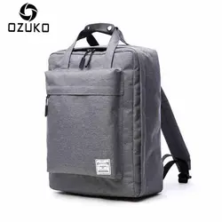 2018 Новый ozuko бренд 15.6 ноутбук Тетрадь сумка Водонепроницаемый Оксфорд Для мужчин рюкзаки Бизнес рюкзаки многофункциональный путешествия