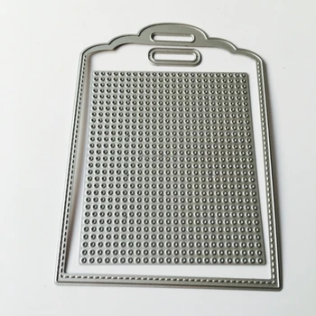 

Tag Cross Stitch Cutting Dies Stencil DIY Scrapbooking Album Card Embossing Gift