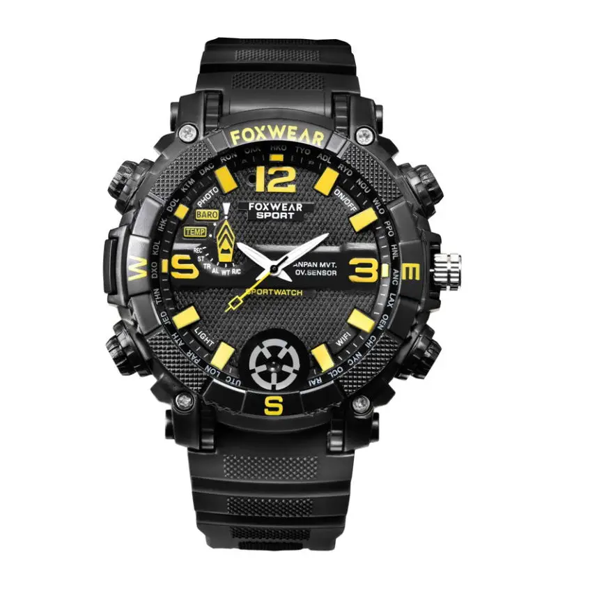 

Waterproof design Wearable Video mini Camera Watch WiFi Outdoor Sport Video Camera for FOX9