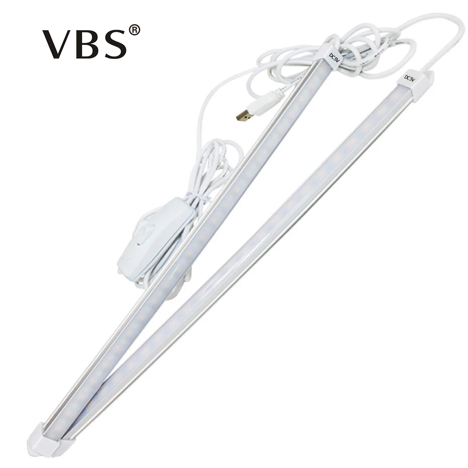 

USB LED Desk lamp 15/24/48 LEDs Reading Book lights Nightlight Magnetic DC5V EU USB led tube LED Kitchen Under Closet Cabinet