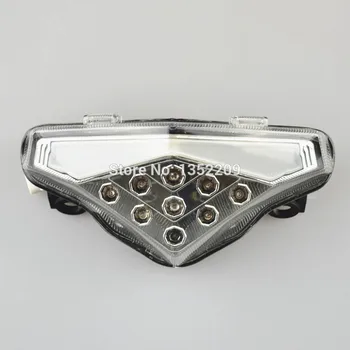 

Motorcycle Integrated LED Clear Lens Rear Brake Tail Tight & Indicator Turn Signals Fits For Kawasaki Ninja 650R ER6N ER6F 12-14