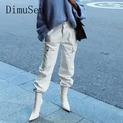 Amazon новый горячий стиль Дамская мода уличная оснастка Комбинезоны Женская сумка брюки больше досуга брюки