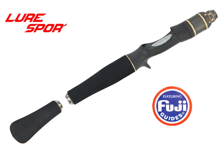 LureSport FUJI PTS Reel Seat EVA Grip Butt Handle набор алюминиевых передних колпачков гайка углеродная трубчатая штанга строительный компонент DIY аксессуар