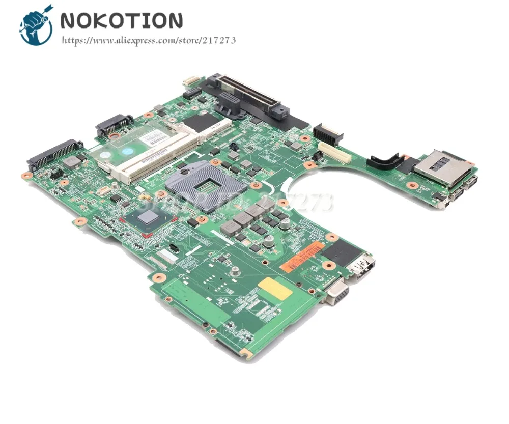 NOKOTION для hp Probook 6560B 8560 P материнская плата для ноутбука HM65 DDR3 646962-001 654129-001 материнская плата