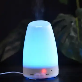 

New colorful LED creative aromatherapy humidifier clear wine bottle mini air environmental ultrasonic aromatherapy machin