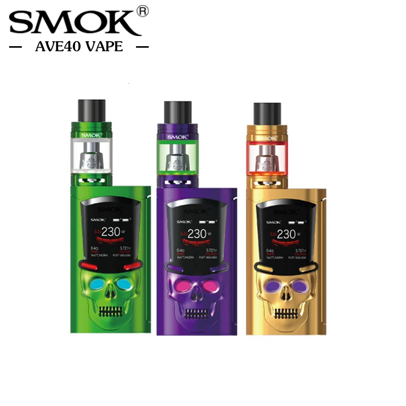 

New Arrival SMOK S-PRIV 230W Cool Box Mod Kit OLED Good hand-feel TFV8 Big Baby Tank VS T-Priv Vaporizer E Cigarettes Vaporizer