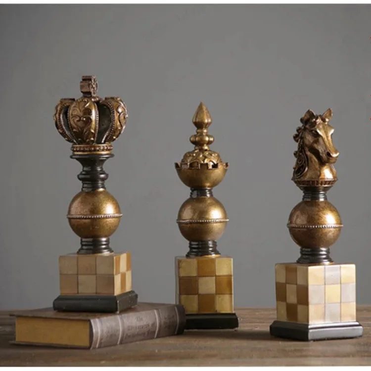 

Nordic Resin Chess Handicraft Table Decoration Furniture Furnishings