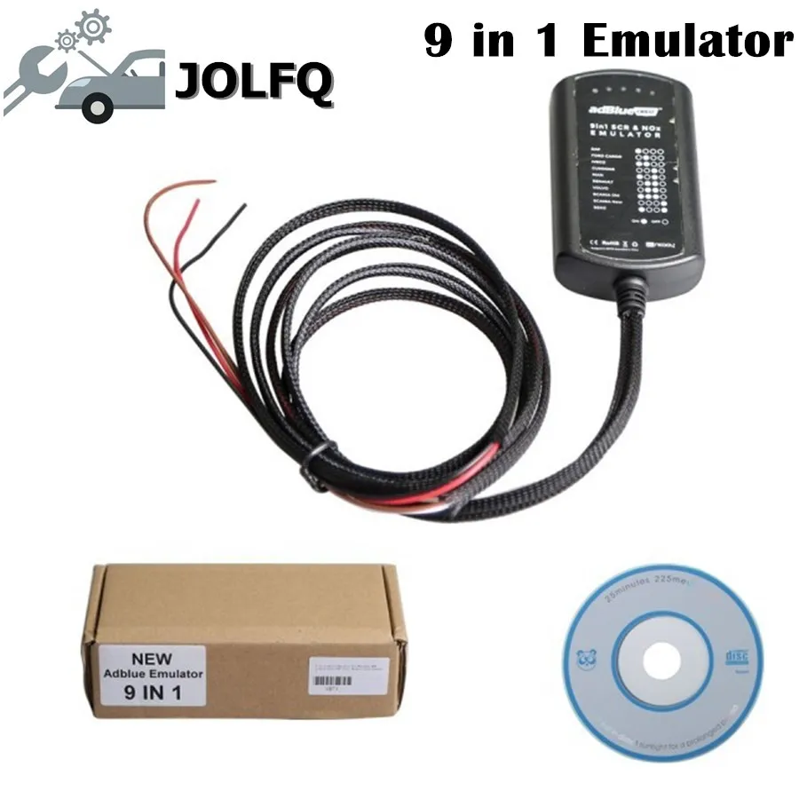 

Factory price Adblue Emulator 9 IN 1 Supports 9 Truck Brands AdBlueOBD2 SCR&NOX Box Works EURO 4&5 Ad Blue No Need Software