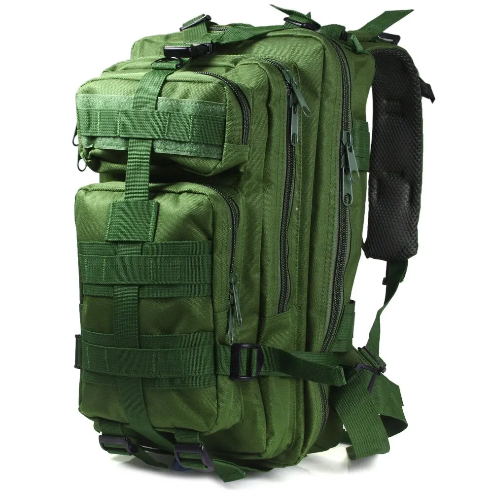 3P военный тактический рюкзак охотничья штурмовая камуфляжная сумка мужская оксфордская спортивная сумка 30л для кемпинга охоты пешего туризма трекинга - Цвет: 3