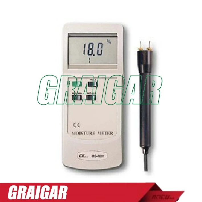 LUTRON MS 7001 concrete moisture meter MS7001 wood moisture meterin