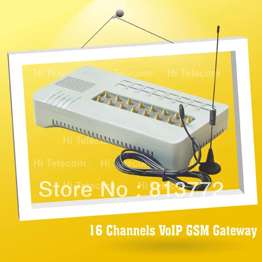 Бесплатный shipping16 портов VOIP GOIP GSM Шлюз skype телефон |