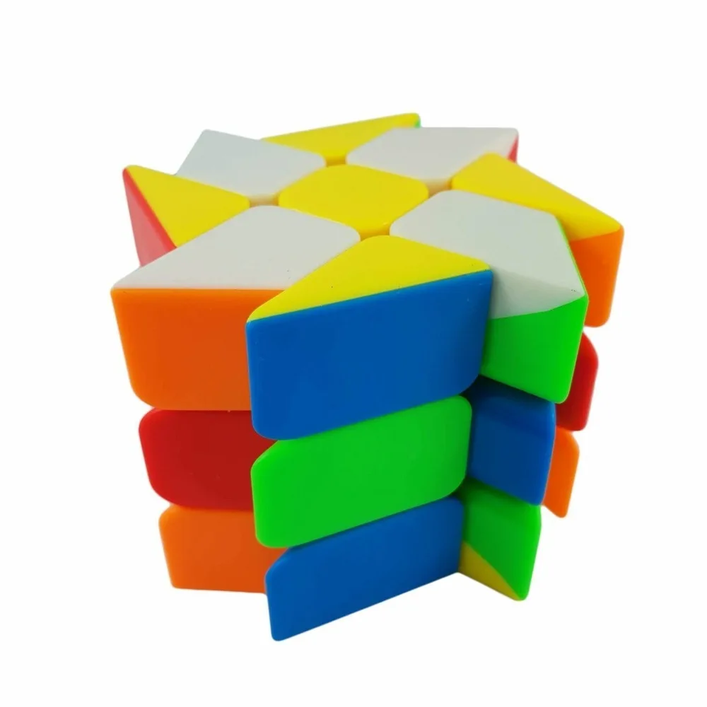 MoYu Windmill Cube Shape Puzzle 3x3x3 Magic Cube Plastic Speed Unique Twisty Kid Toy