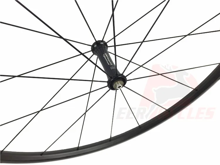 Perfect 1179g Only Lightest 700c 20mm Carbon Clincher Road Cycling Wheels Bike Wheelset Extralite/Carbon Ti Super Light Hubs 20 24 Holes 2