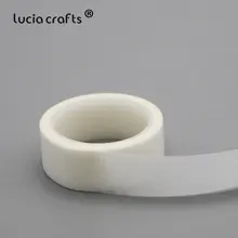 Lucia Crafts 12,5 мм ширина белая DIY войлочная лента медицинская тканевая лента клейкая лента 1 рулон/лот 5 ярдов/рулон I1001