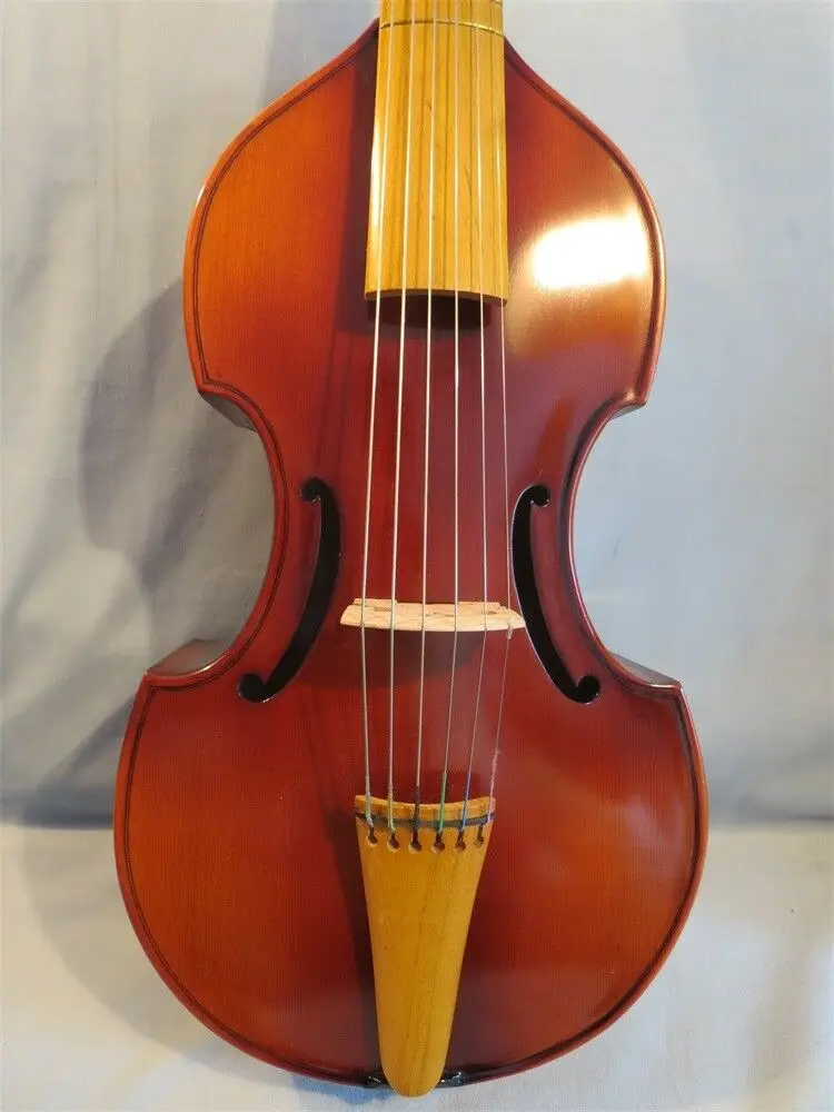 Барокко Стиль SONG Maestro 6 струн 1" viola da gamba, гитарные колышки#12890