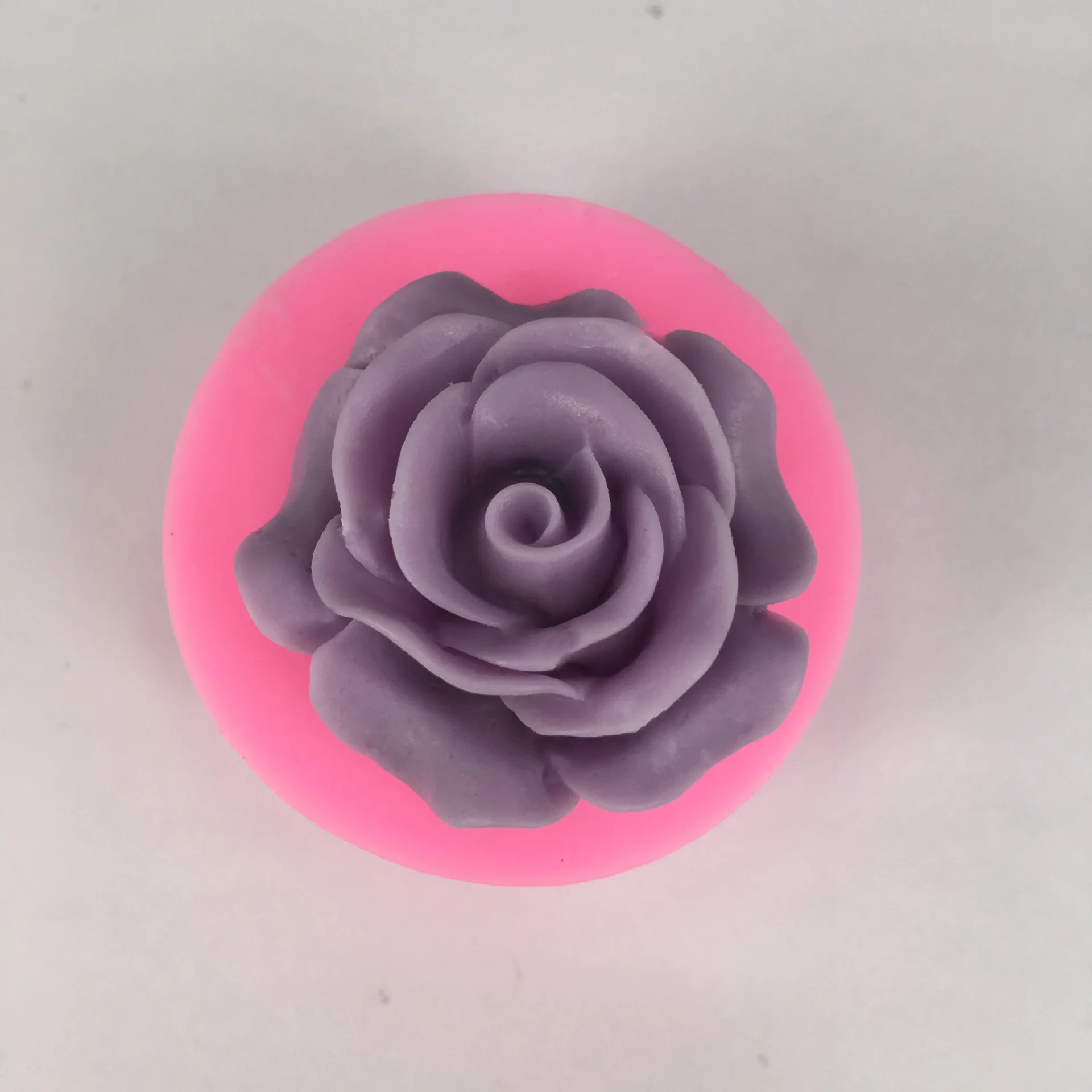 Малый 3d цветок розы плесень для сахара ремесло торт deocration DIY ручной работы силиконовые формы мыла