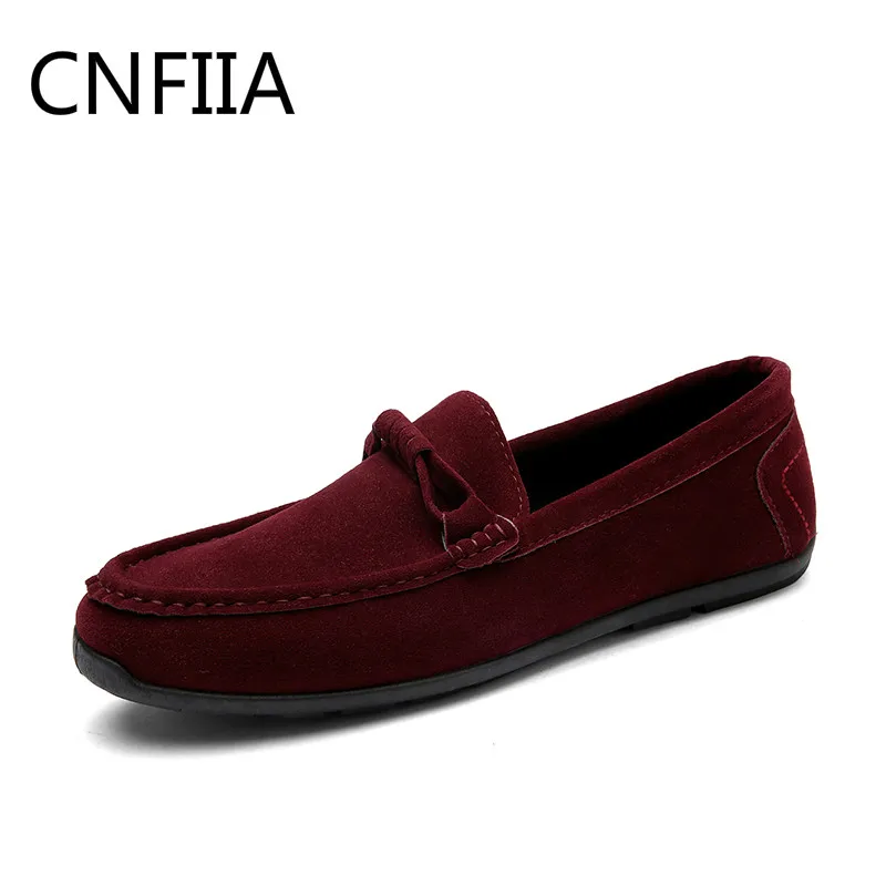 

CNFIIA Loafers Men Shoes Footwear Male Red Black Gray Blue Orange Mens Shoes Casual Loafers Breathable Light 2018 Summer New Man