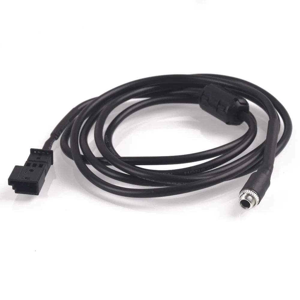 자동차 암 오디오 음악 AUX 케이블 입력 어댑터, BMW BM54 E39 E46 E53 X5 용, 3.5mm 3 핀