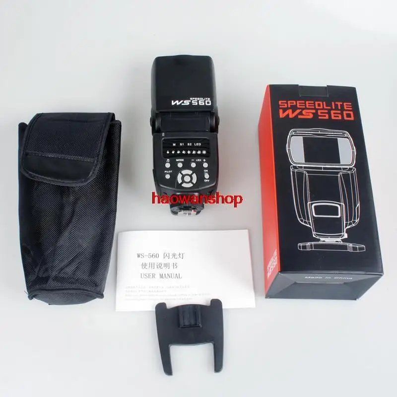 

WS560 FLASH SPEEDLITE led light flashgun for nikon d90 d800 d700 d600 d7000 camera