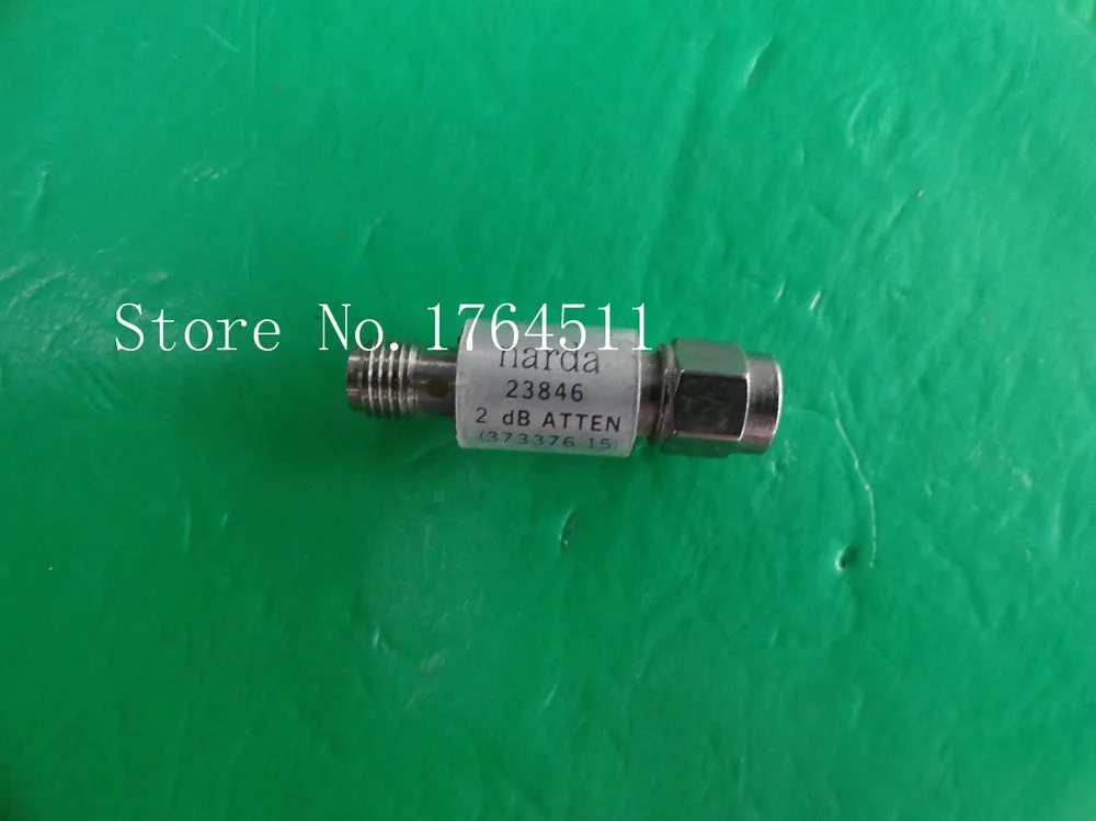 

[BELLA] NARDA 23846 DC-18GHz Att:2dB P:2W SMA coaxial fixed attenuator --2PCS/LOT