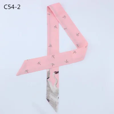 ZhenKeRou New Arrivals Bag Scarf Print Scarf Women Small Bag Ribbon Fashion Female Hair Ribbons Fashion Handbag Scarves