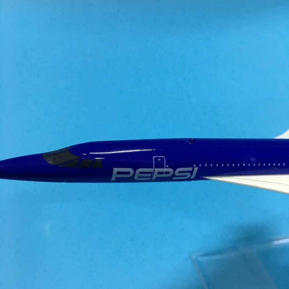 JASON TUTU модель самолета 1:400 литая под давлением металлическая 16 см модель самолета Pepsi Concord airmiles игрушечные самолеты