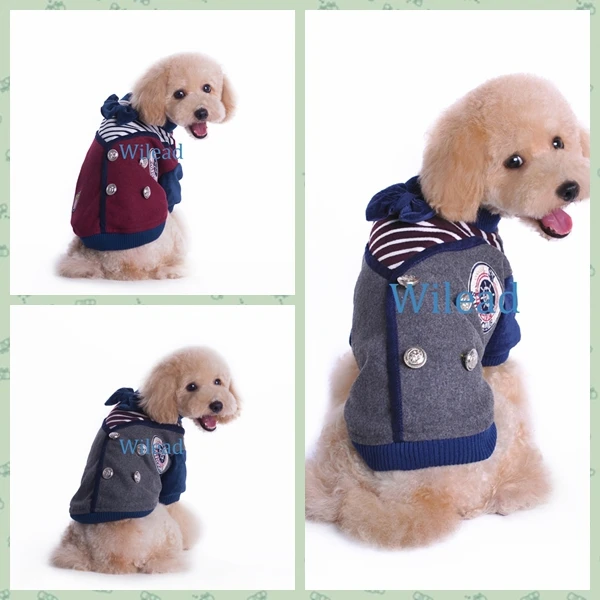 Free Shipping, 2015 New Arrival Winter Cute Pet Dog Clothes School