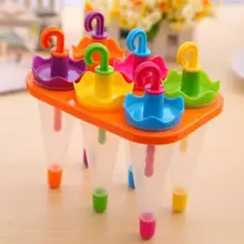 Карамельный цвет милые Формочки Для Мороженного «фруктовый лед» креативные инструменты для приготовления пищи в мороженого производители домашнее мороженое плесень Для леденца плесень