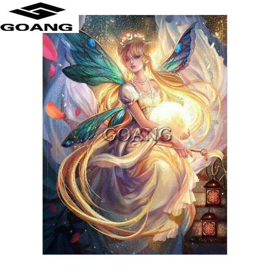 

diamond painting full square Diamond Mosaic Diy Diamond Embroidery Fairy Butterfly home decor Handicraft needlework cross stitch