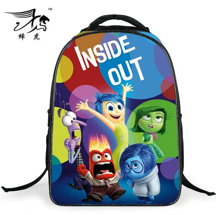 2017 Fashion Children School Bags 3d Cartoon Inside Out Backpack Boy 2017 Fashion Children School Bags 3d Cartoon Inside Out Backpack Boy Students Schoolbag Book Bag Kids Mochilas In From Luggage On