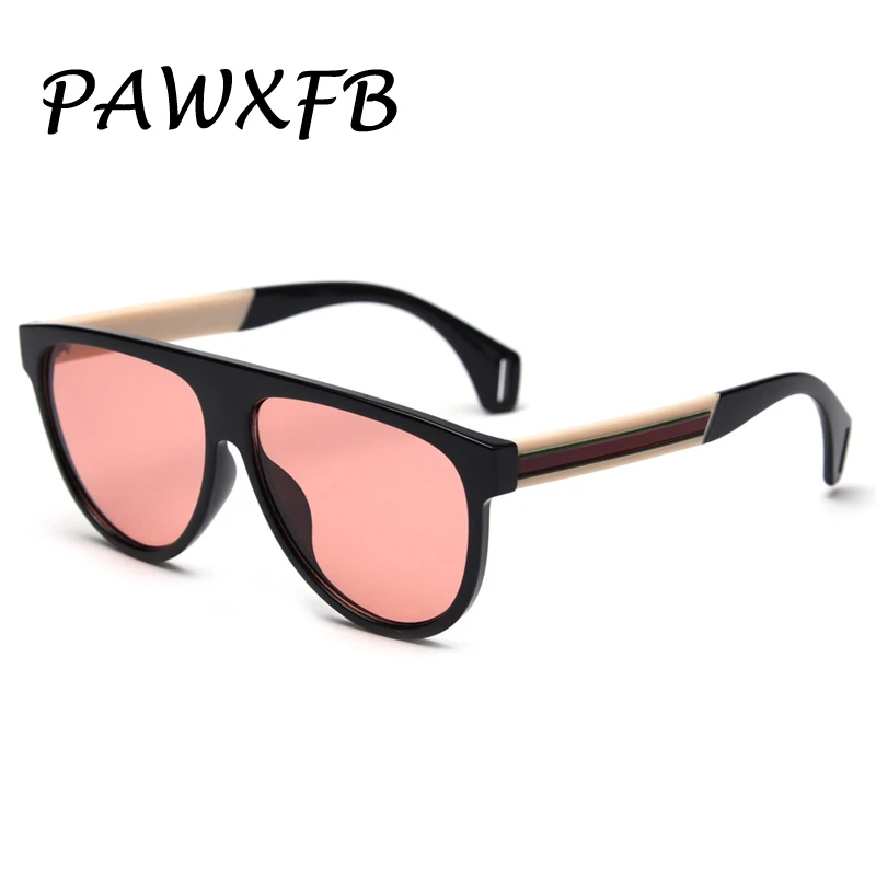 PAWXFB 2019 New Oval Sunglasses Women Brand Designer Eyeglasses lentes de sol 400UV