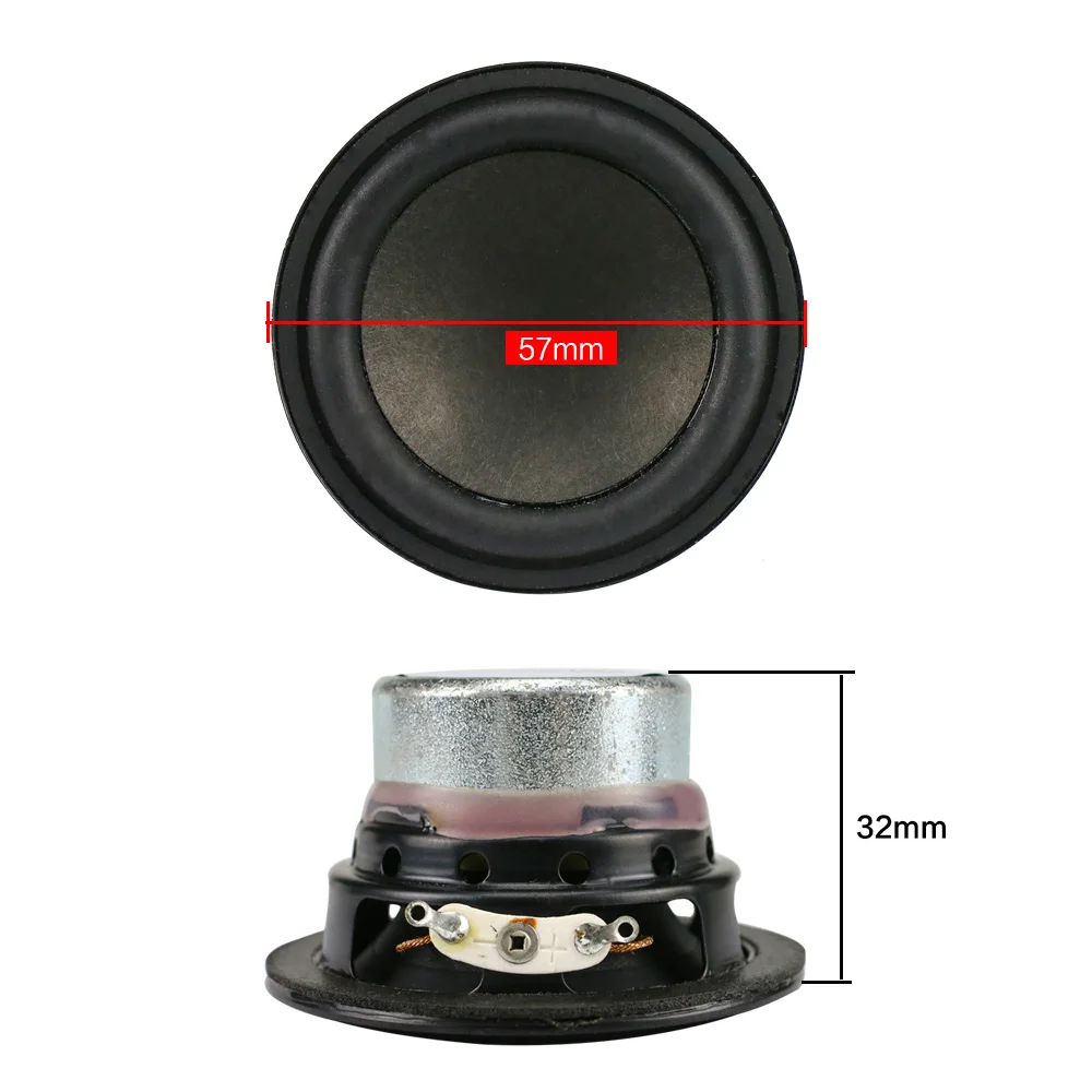 Altifalante para Mini Completa de 15 Ghxamp 2 Polegada Unidade Orador Gama w Alto falantes Bluetooth Speaker Diy Rodada Neodímio 2 Pcs - Image 2