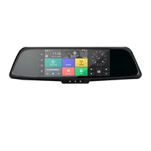 Blackview Car DVR 3G Rearview Mirror Video Recorder 7 inch Touch Screen Display 1080 FHD Dual Camera Support G-sensor With Mic