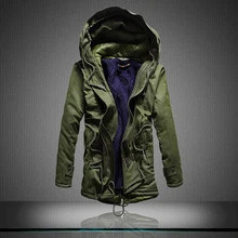 Мужские зимние новые стильные длинные пуховики, модные мужские толстые теплые пуховики и парки с капюшоном, верхняя одежда, длинные пальто, размер 5XL