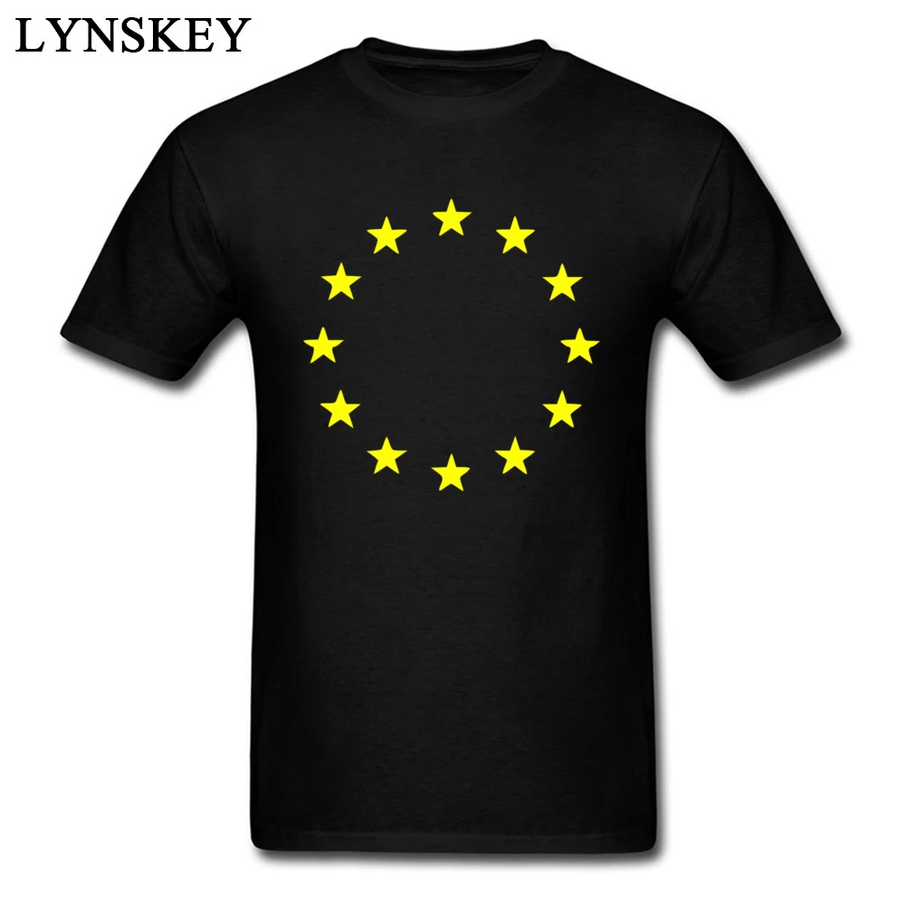 EU European Union Europe Flag Stars Men Custom Group T shirts Pure Cotton Tees Simple Style Tops O neck Geometry Print|t-shirt custom print|custom t- shirt print - AliExpress