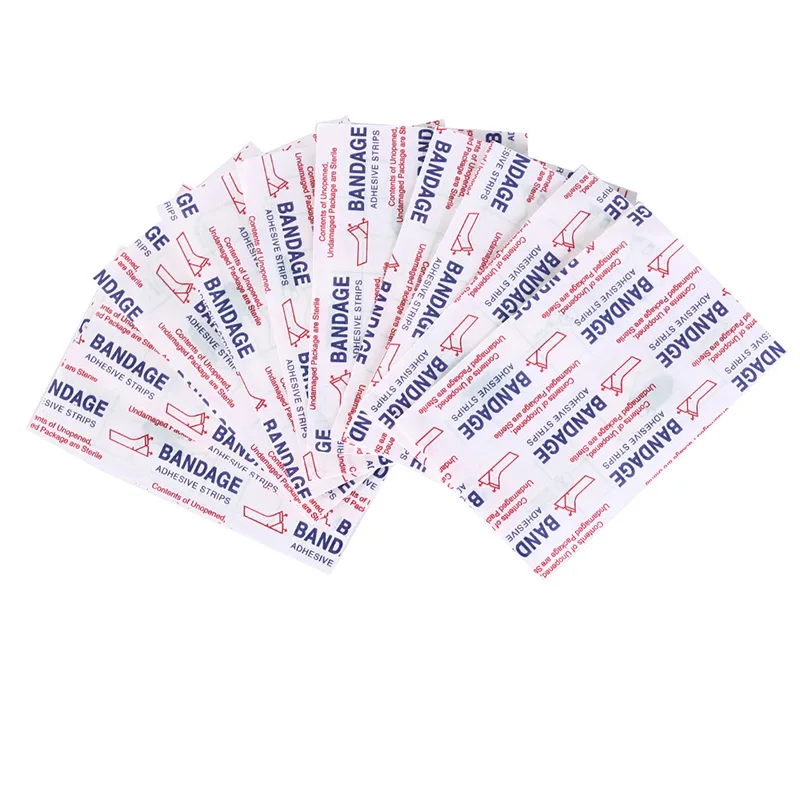 

20pcs Sterile Hemostasis Stickers Medical Waterproof Band Aid Wound Dressings Paste Hemostatic Bandage First Aid Sticker