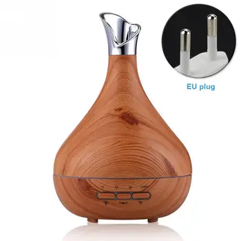 

300ML EU Plug Electric Humidifier Essential Oil Diffuser Aroma Lamp Aromatherapy Intelligent induction Aroma Diffuser Mist Maker